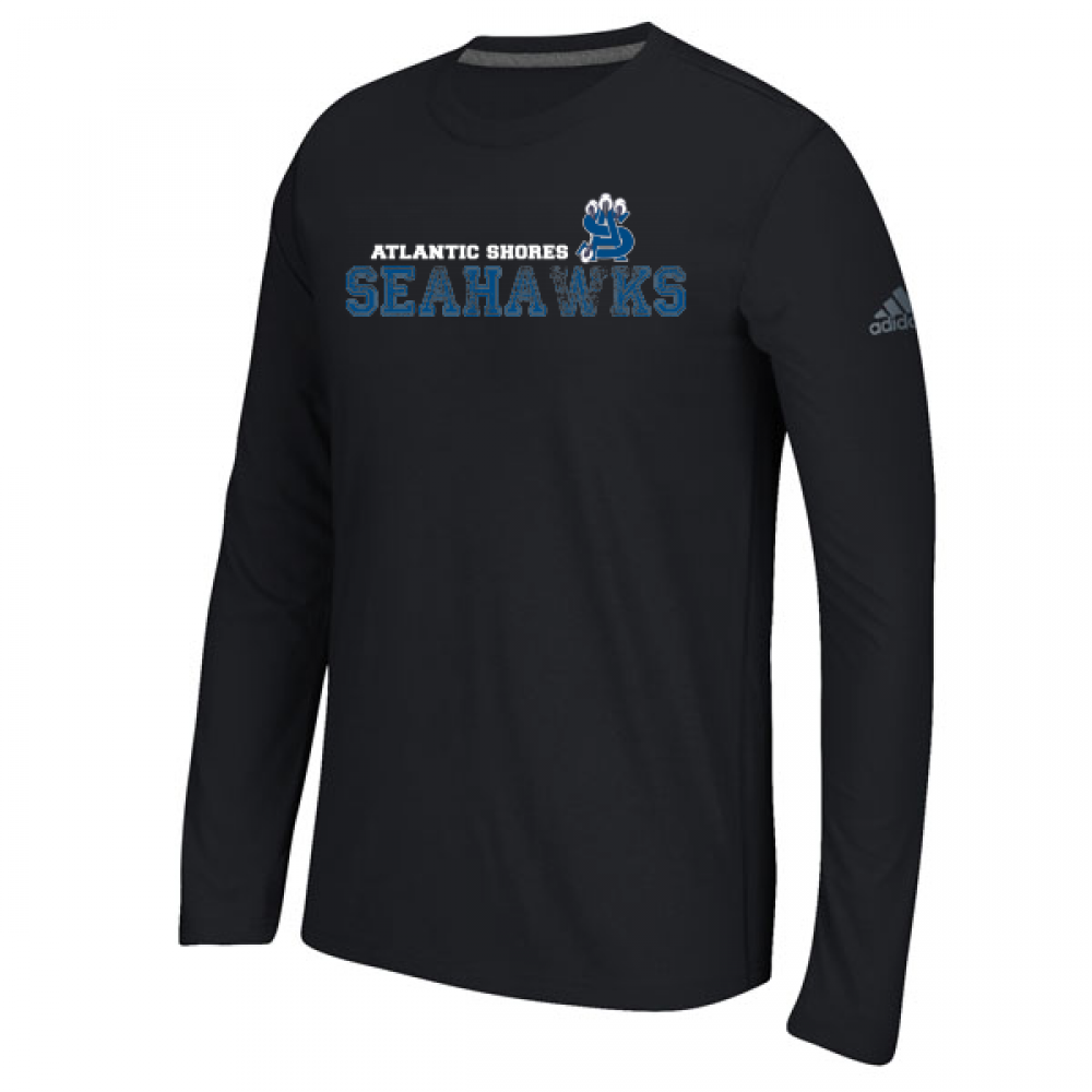 Shores Athletics » Tees » 4881 Adidas Climalite Ultimate Men's Long Sleeve  Tee