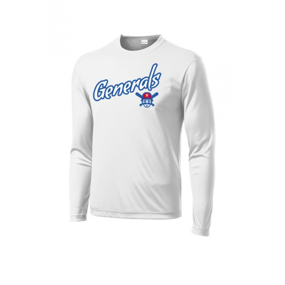 Garner Generals 2020 Online Store MOCKUP ST350LS White