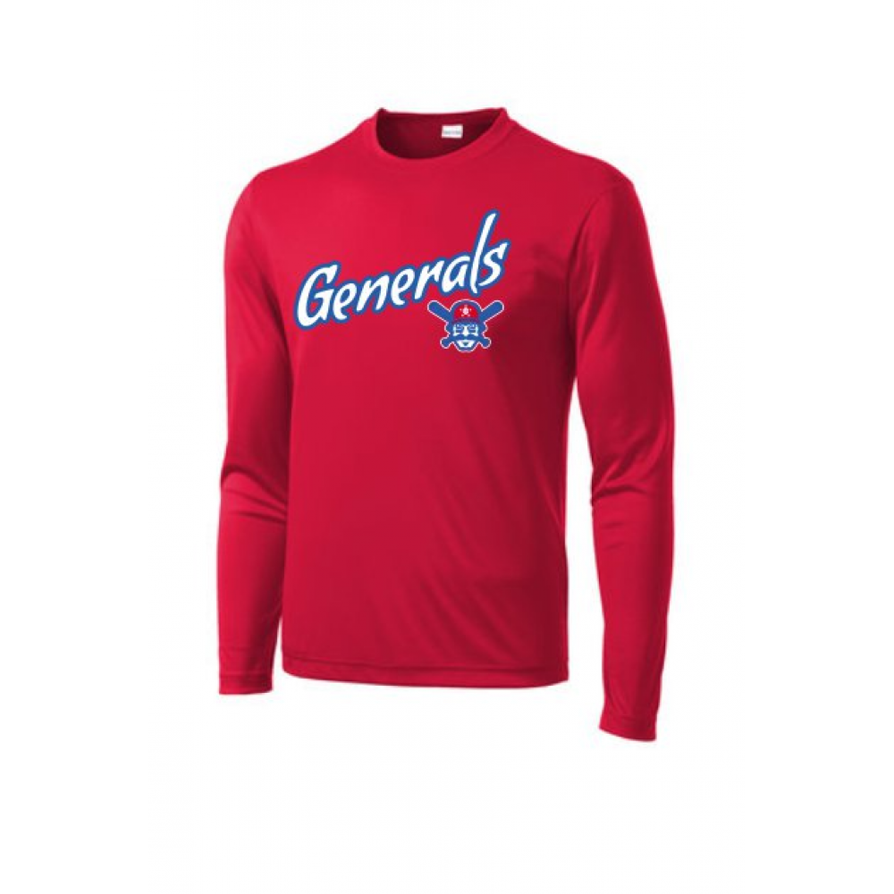 Garner Generals 2020 Online Store MOCKUP ST350LS Red