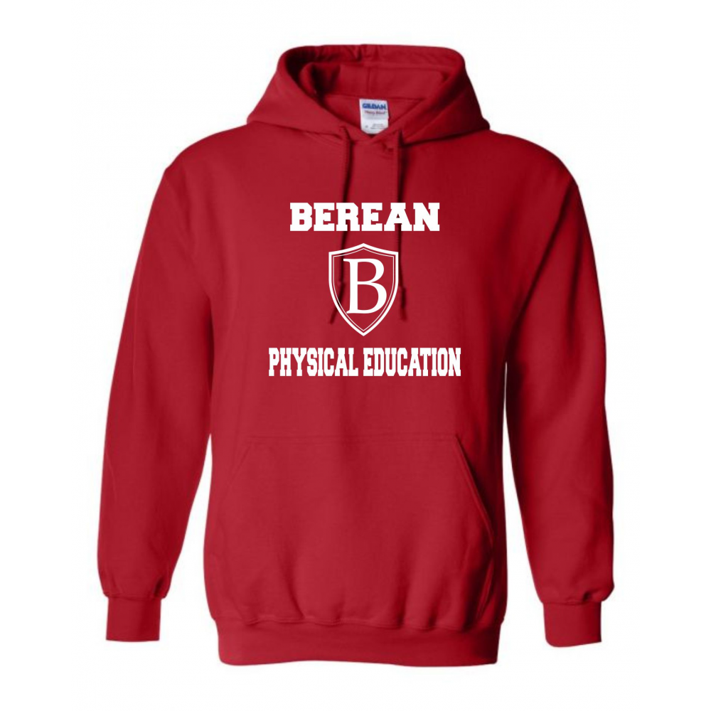 Berean 2020 PE Uniforms MOCKUP PC78H Red