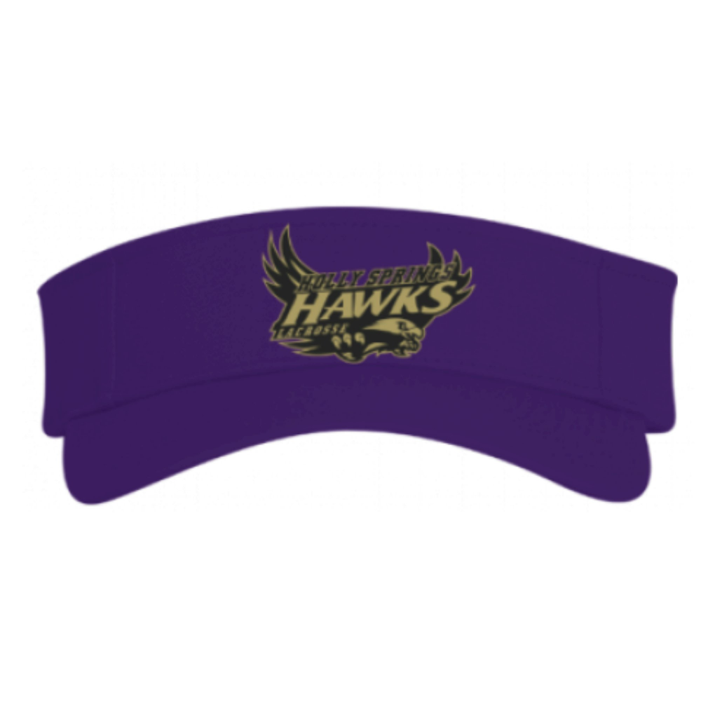 Holly Springs 2018 Lacrosse PURPLE VISOR