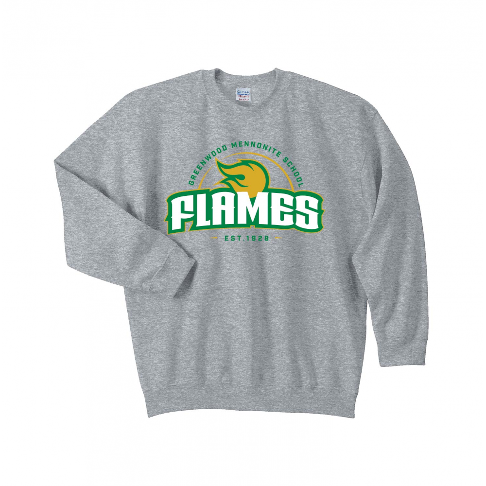 Greenwood Mennonite School - Team Store-G18000-Sport Grey