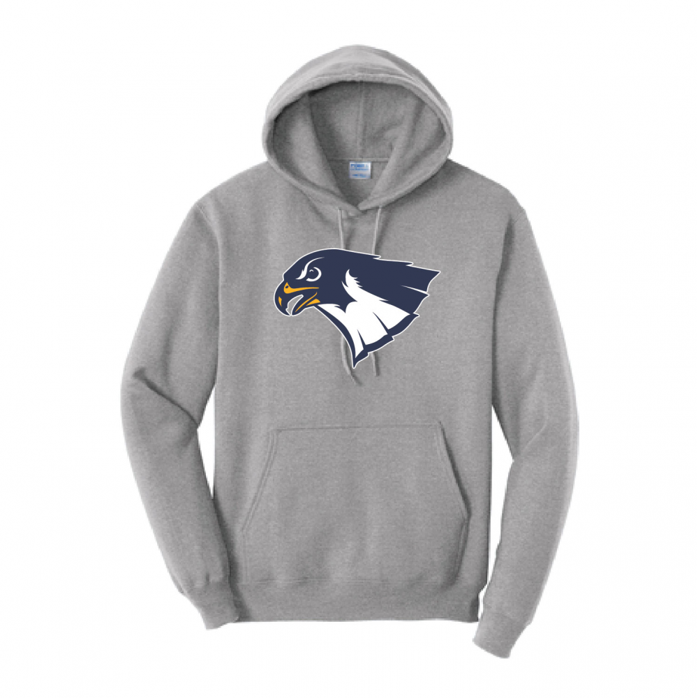 Heritage Christian School Falcon Design-PC78H-Athletic Heather