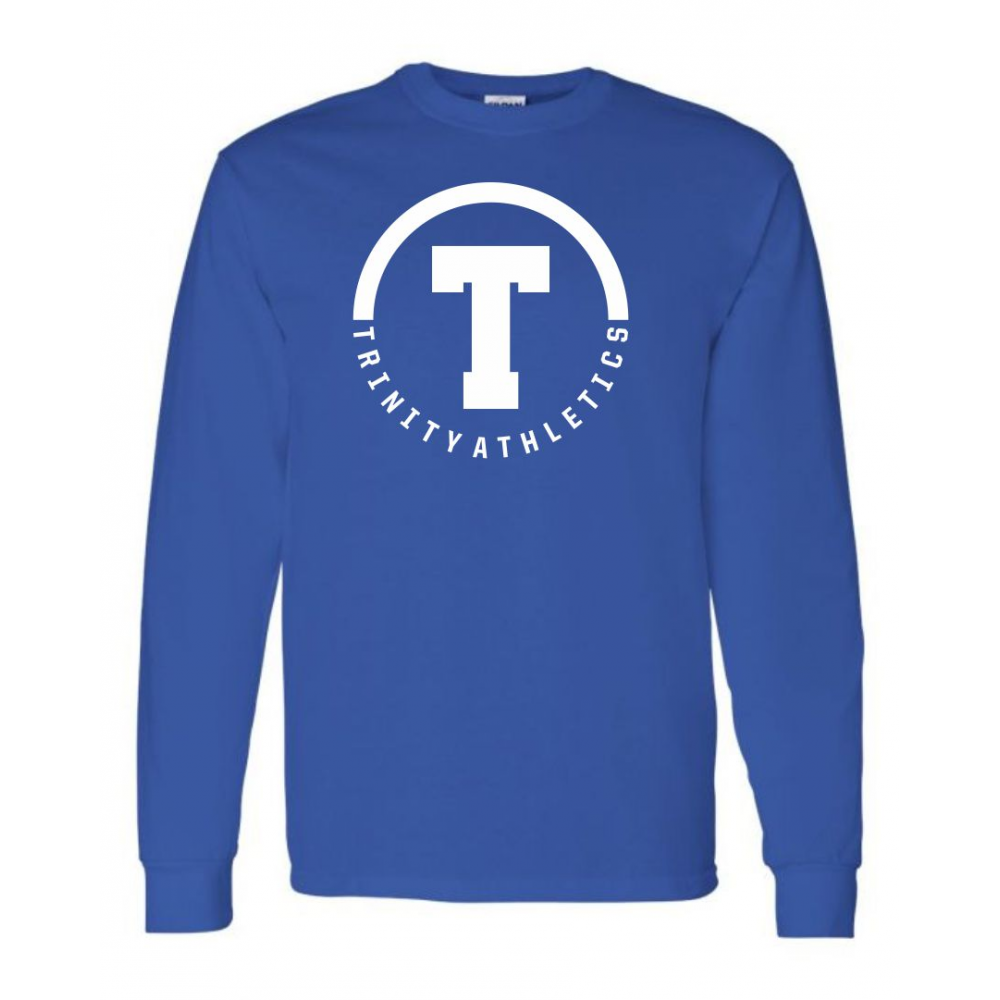 Trinity Christian Athletic Store MOCKUP G5400 Royal T LOGO