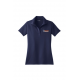 Johnson University Athletics Store 2 NAVY W POLO