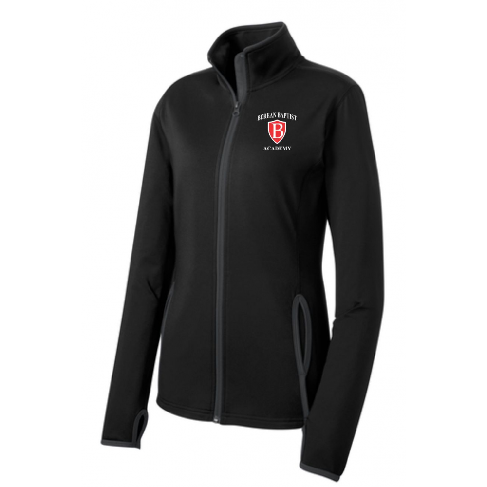 Berean 2020 PE Uniforms MOCKUP LST853 Black-Charcoal Grey