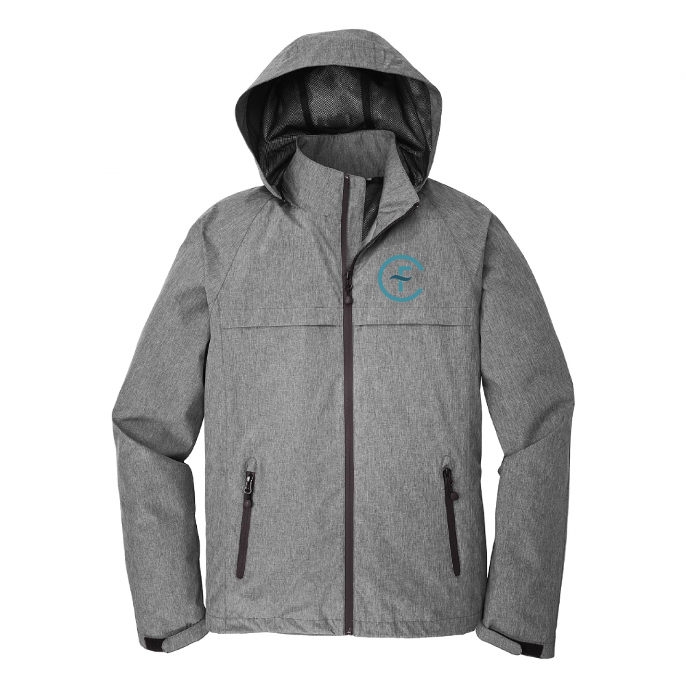 Fruit Cove Baptist Church_Fruit Cove Baptist Church_Waterproof jkt- J333-Dark Grey Heather 