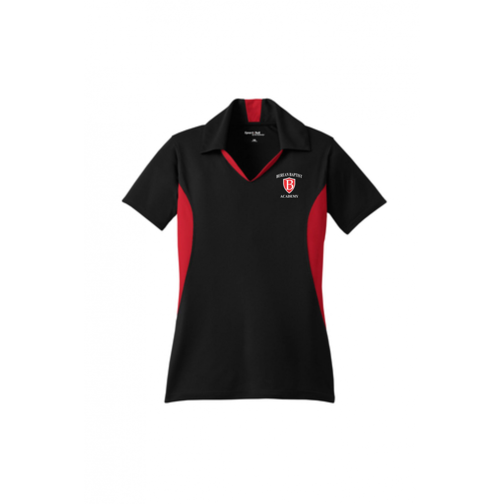 Berean 2020 PE Uniforms MOCKUP LST655 Black-True Red