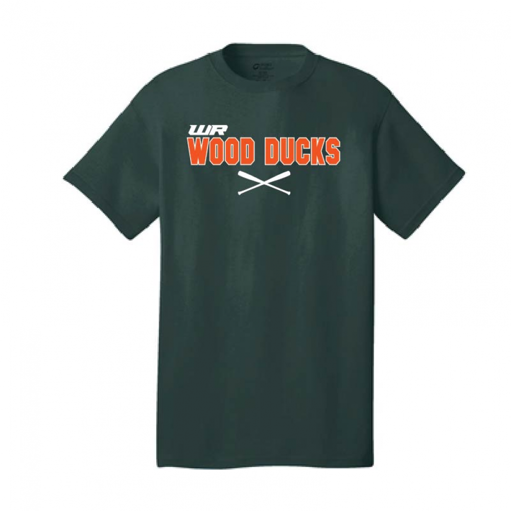 West Raleigh Teams Wood Ducks Team Apparel-2_PC54 -Dark Green
