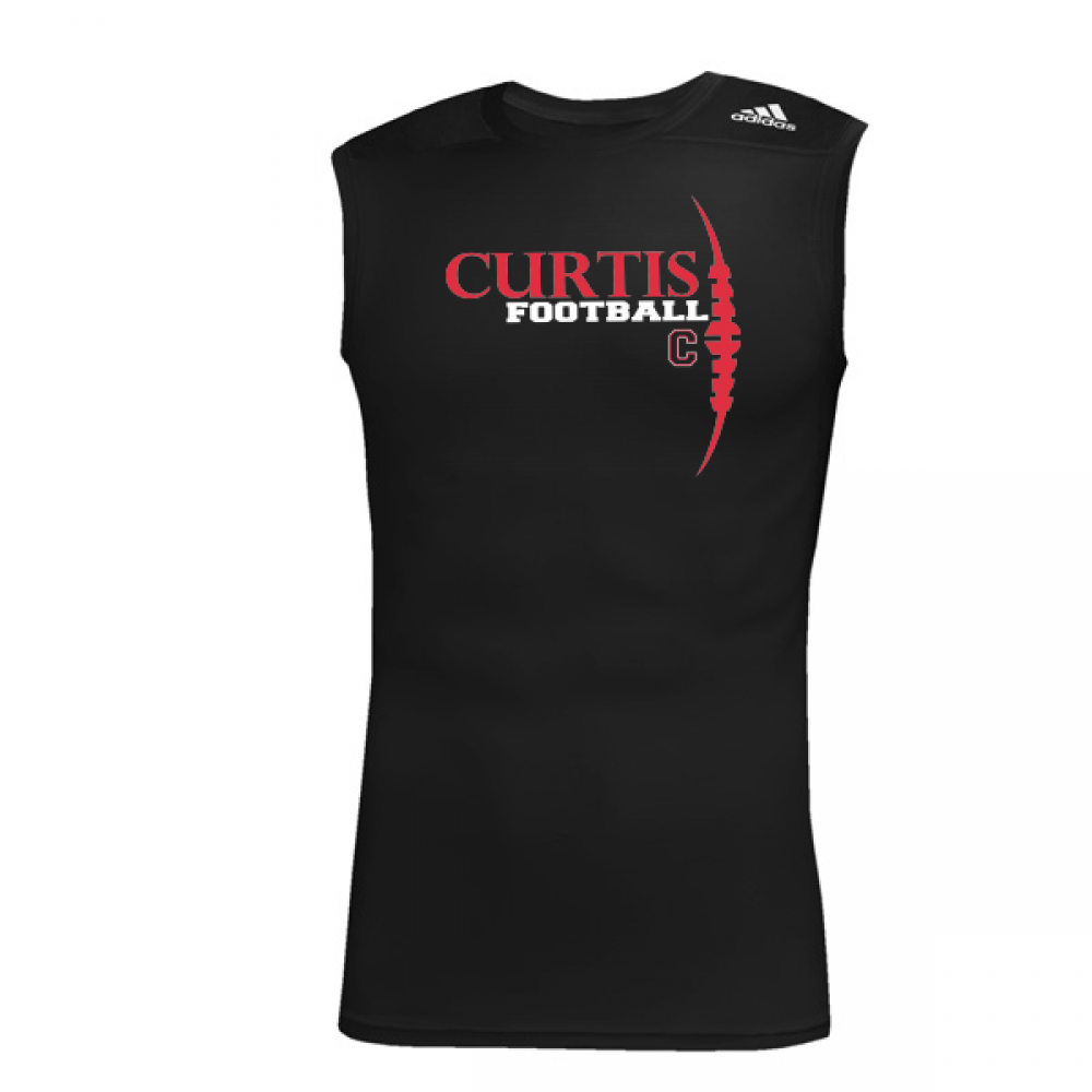 adidas Techfit Training Sleeveless Tee - Black