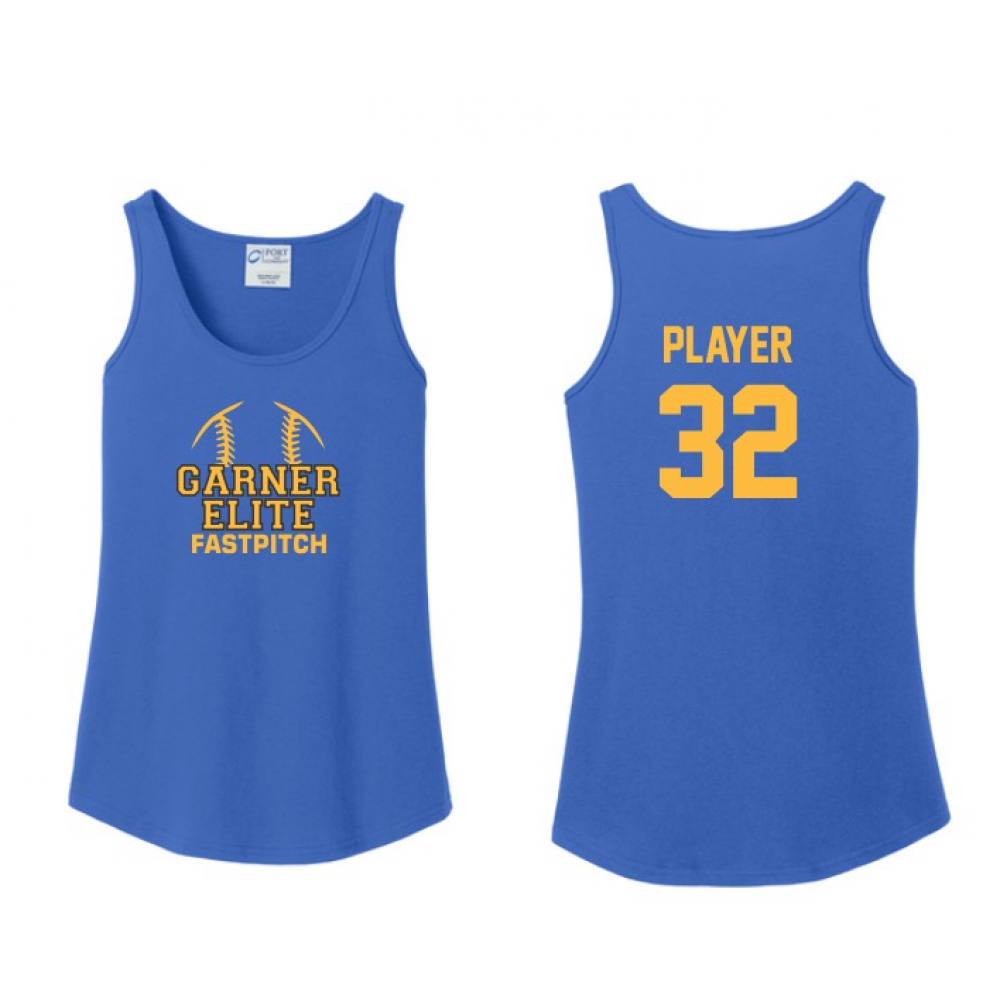 Garner Elite Softball » Tanks » Port & Company Ladies Core Cotton