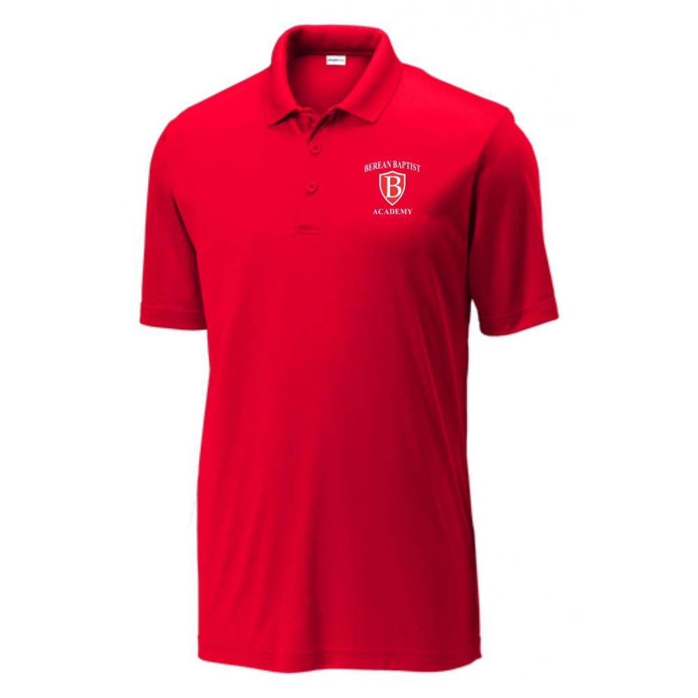 Berean 2020 PE Uniforms MOCKUP ST550 True Red
