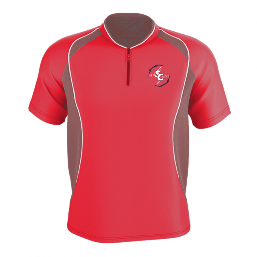 Sandy Creek High 2019 Baseball 3JSS13A red