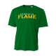 Foothills Basketball GREY TEE 3142 GREEN