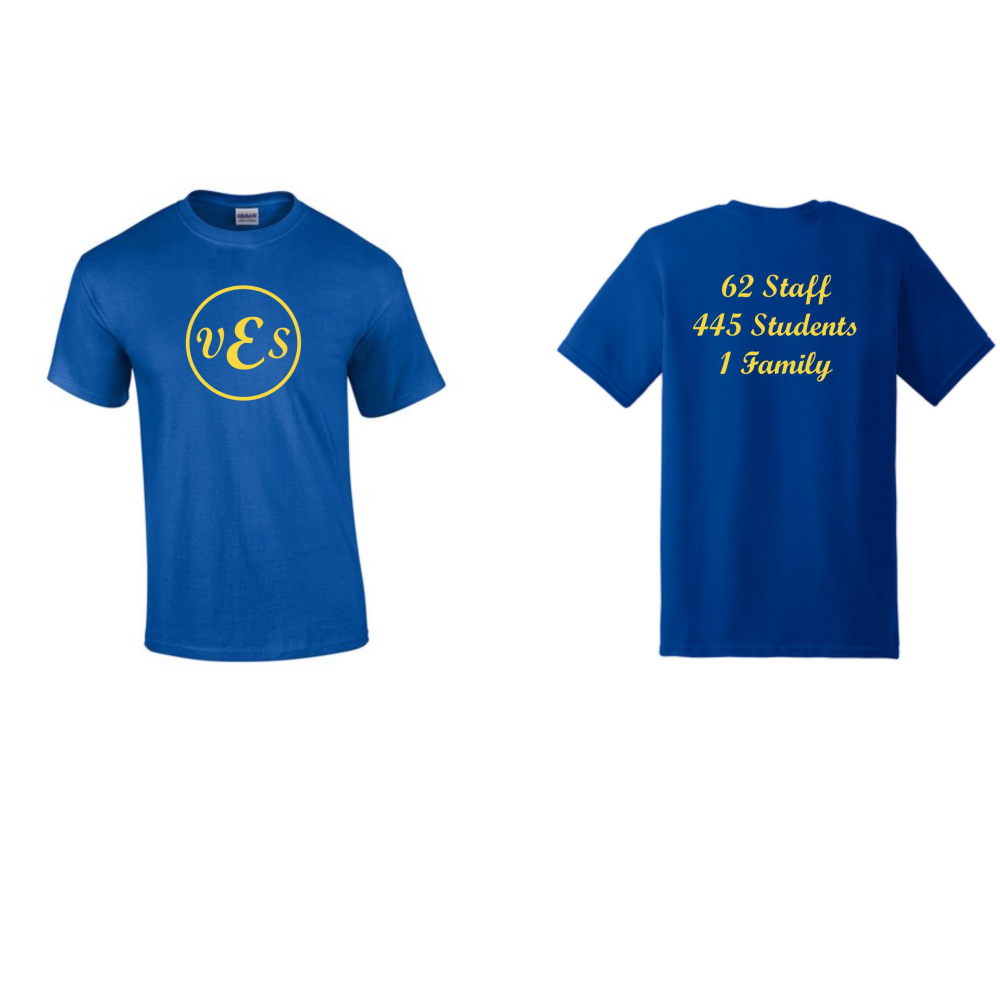 Vance Elementary Team Store ROYAL TEE 3