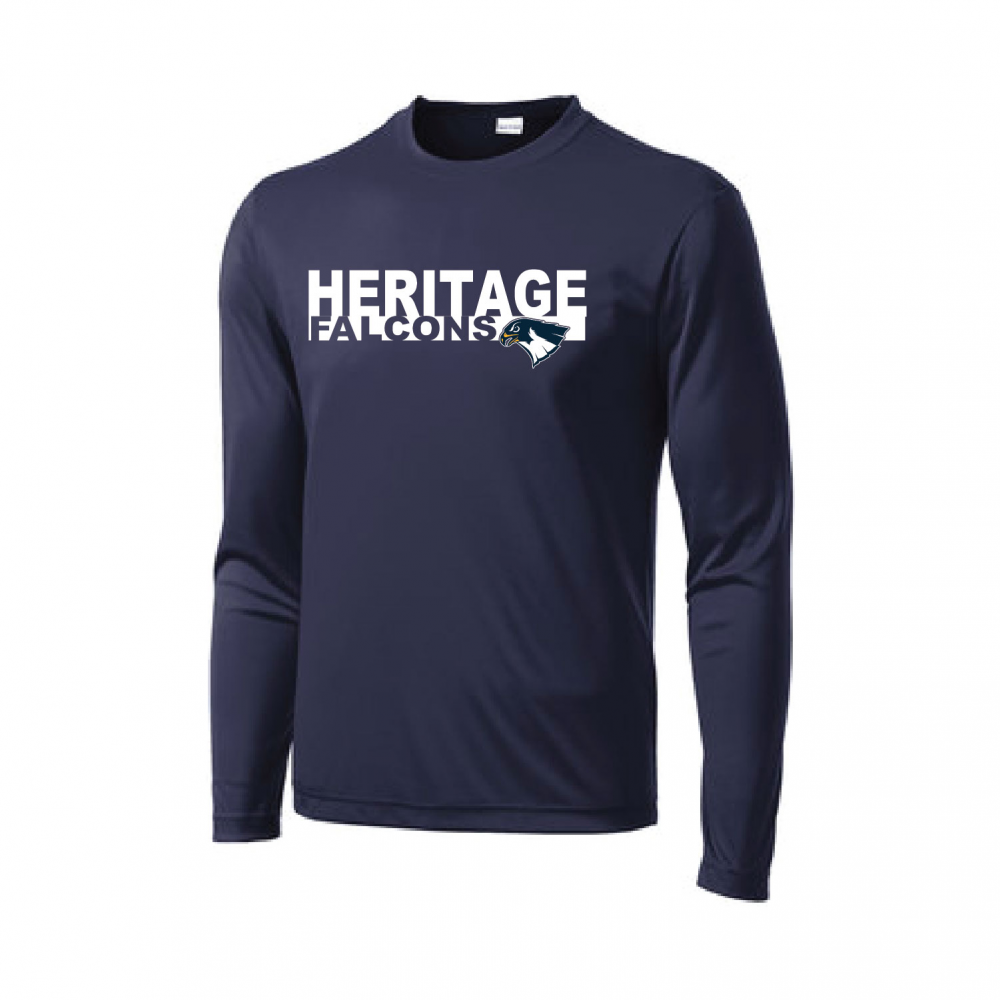 Heritage Christian School Online Store-ST350LS-Navy