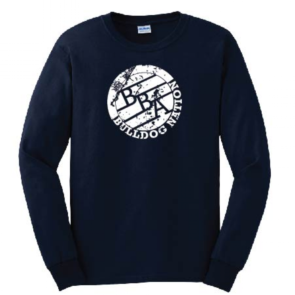 Berean Baptist Academy Apparel-Bulldog Nation_G5400 Navy