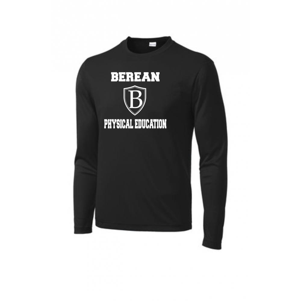Berean 2020 PE Uniforms MOCKUP ST350LS Black