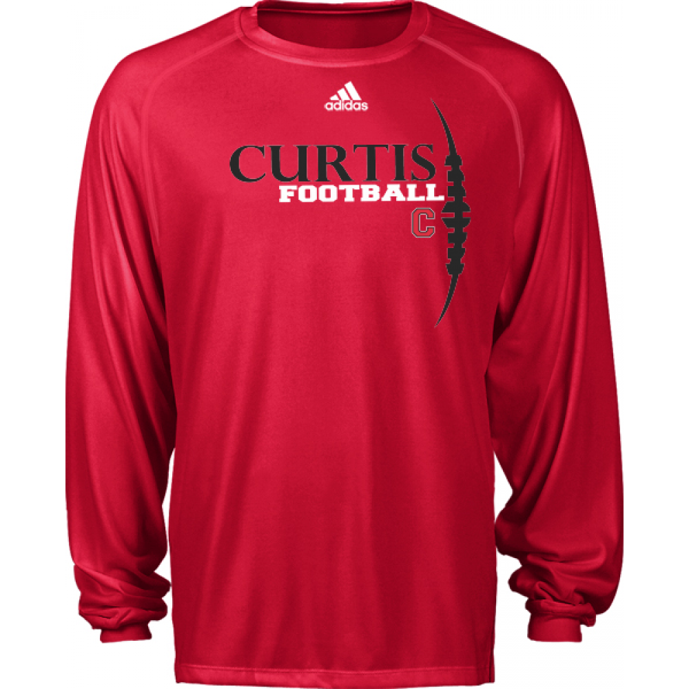 NJIT Adidas Climalite Ultimate Performance Tee Official Logo - ONLINE ONLY:  New Jersey Institute Of Technology