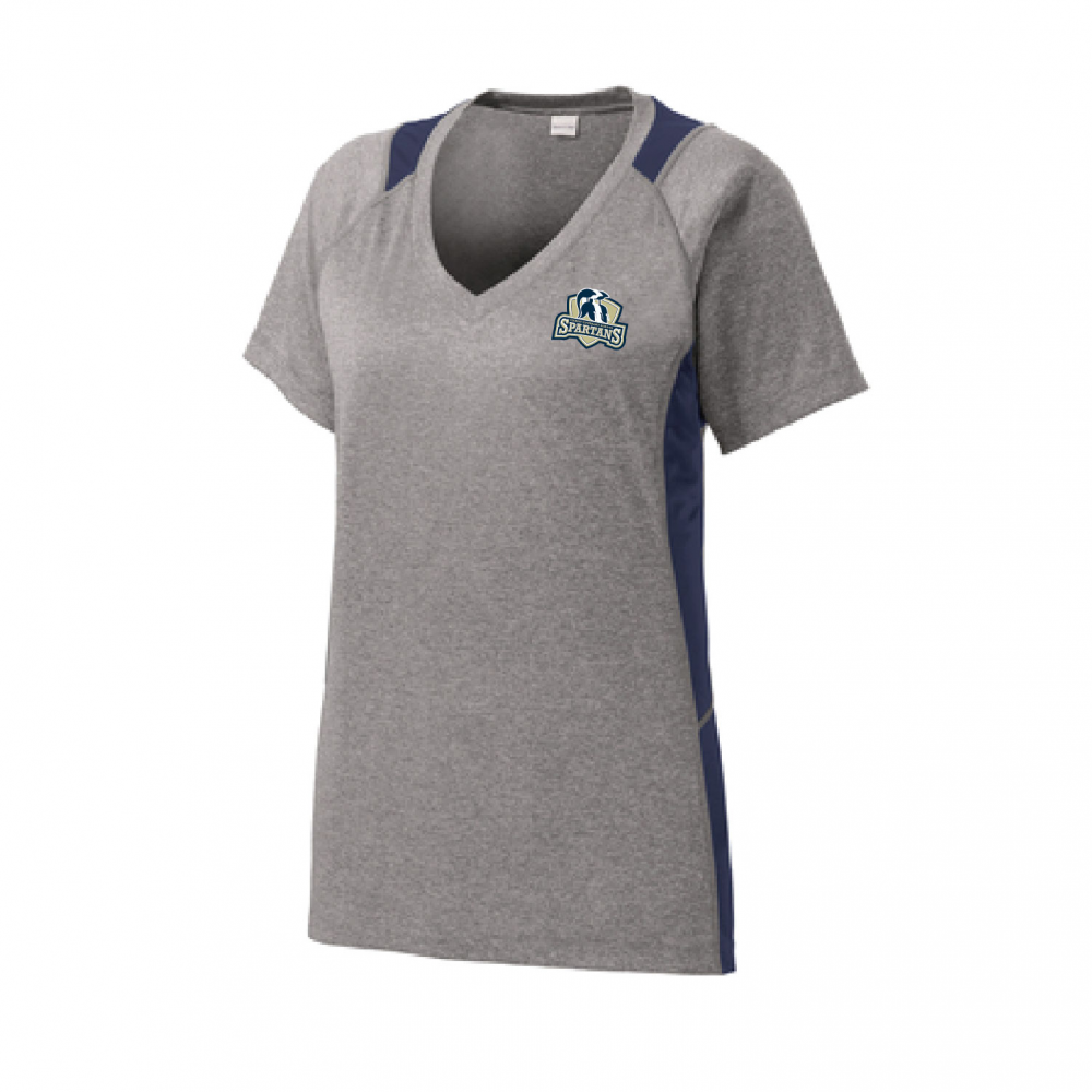 Christ Covenant School-LST361-Vintage HeatherTrue Navy