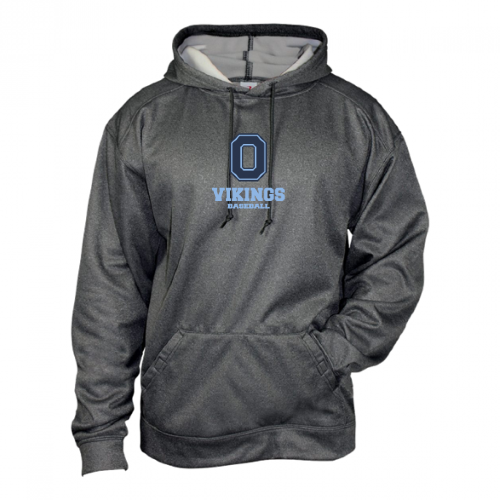 Oakmont Baseball GREY HOODIE