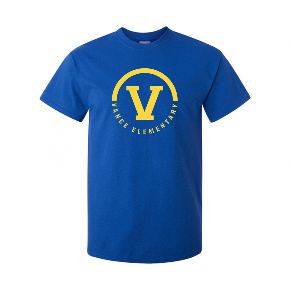 Vance Elementary Team Store ROYAL TEE 2