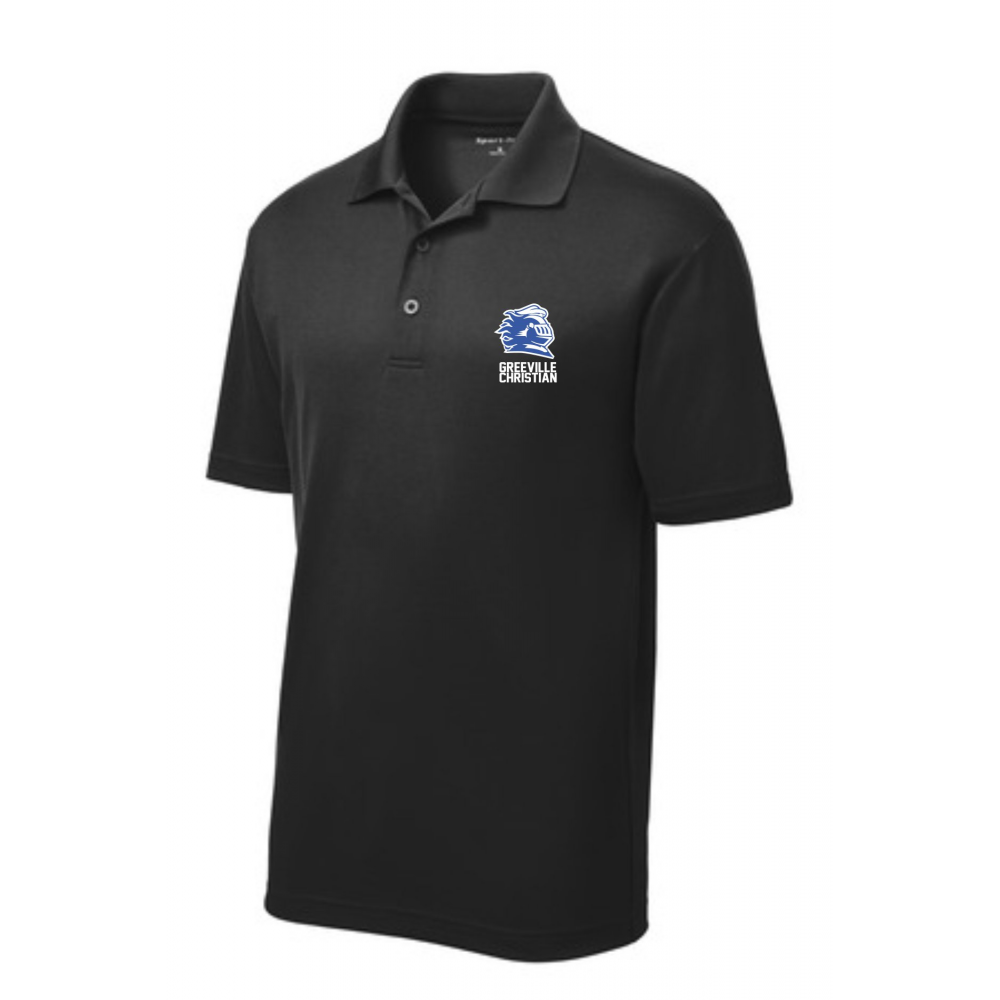Greenville Christian Athletic BLACK POLOS