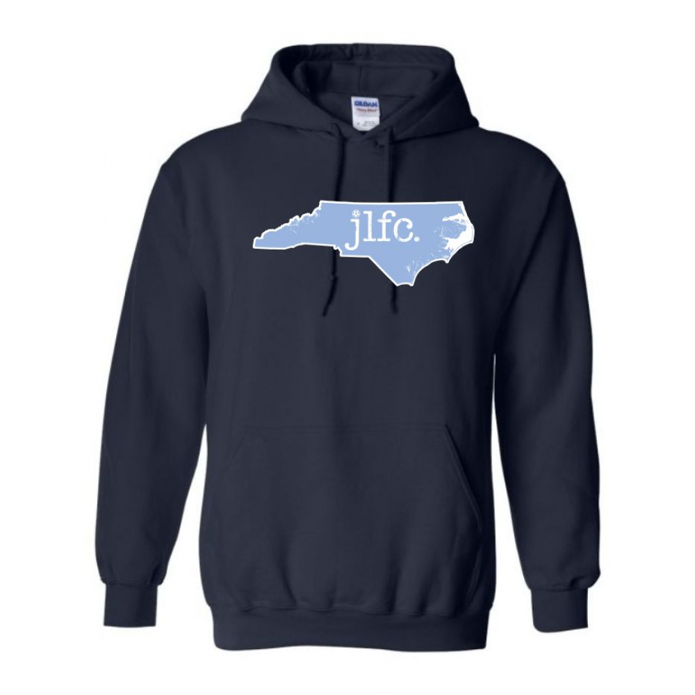 Jordan Lake Futbol Club YEAR AROUND MOCKUP 2-Color PC78H-PC90YH Navy