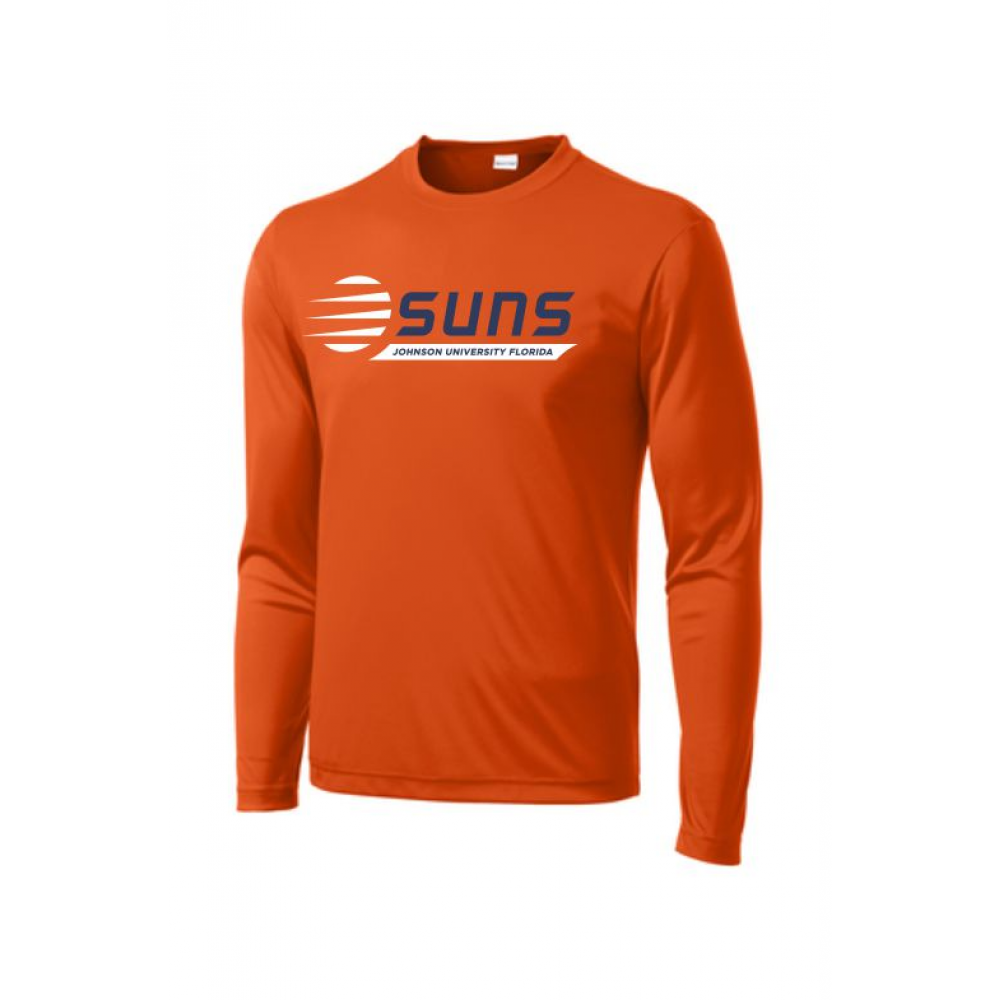 Johnson University Athletics Store 2 ORANGE LS TEE