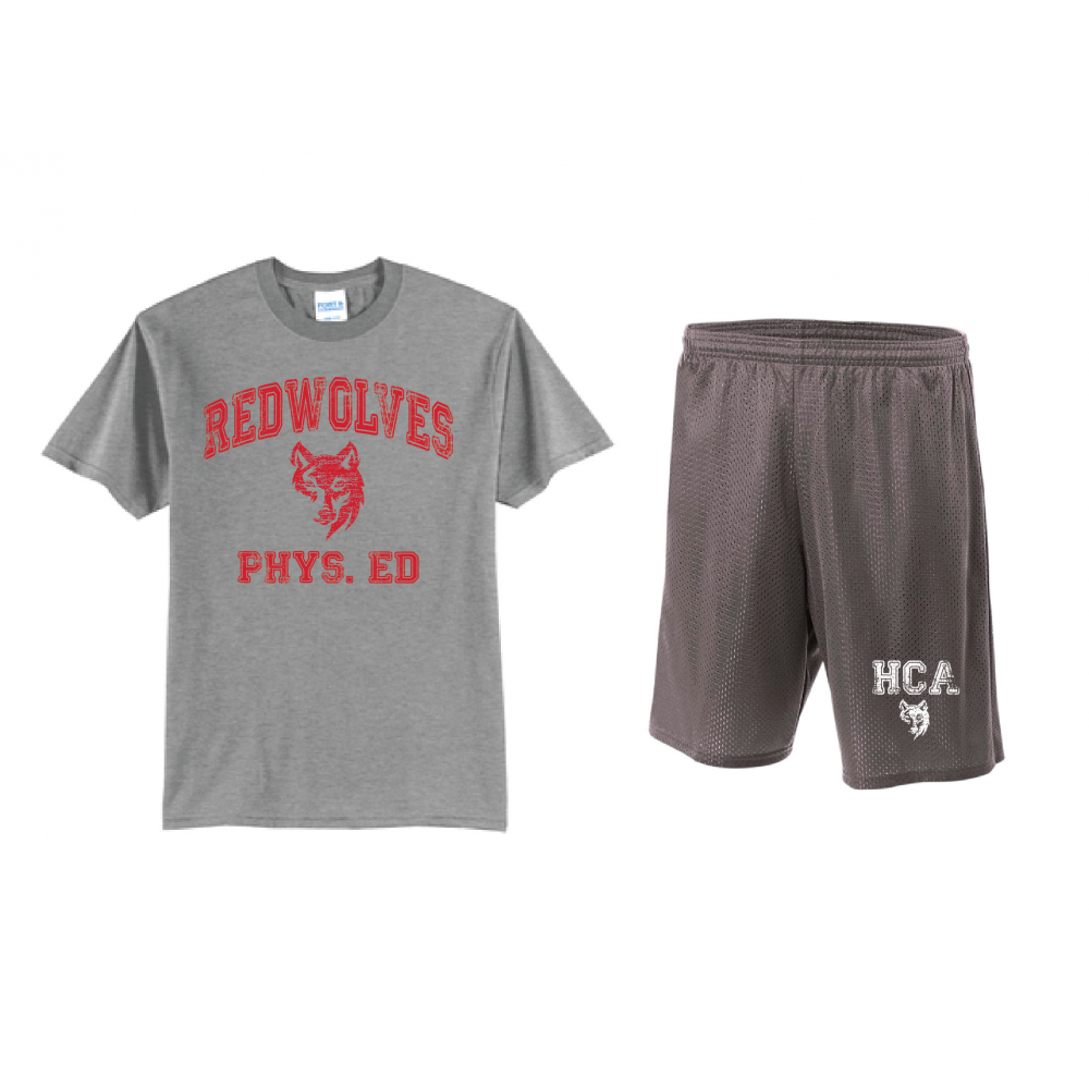 Haywood Christian PE Store-Athletic Heathe-Graphite