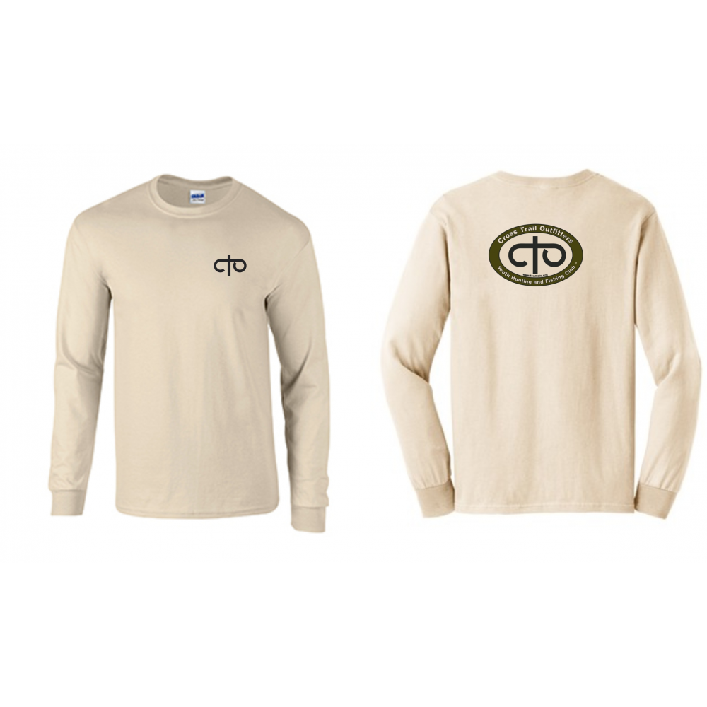 Cross Trail Sand LS tees mockup