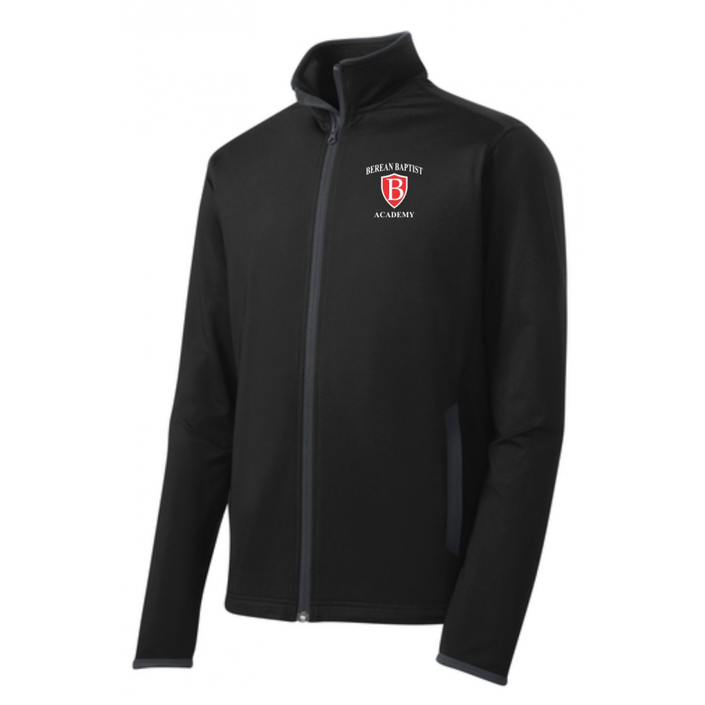 Berean 2020 PE Uniforms MOCKUP ST853 Black-Charcoal Grey