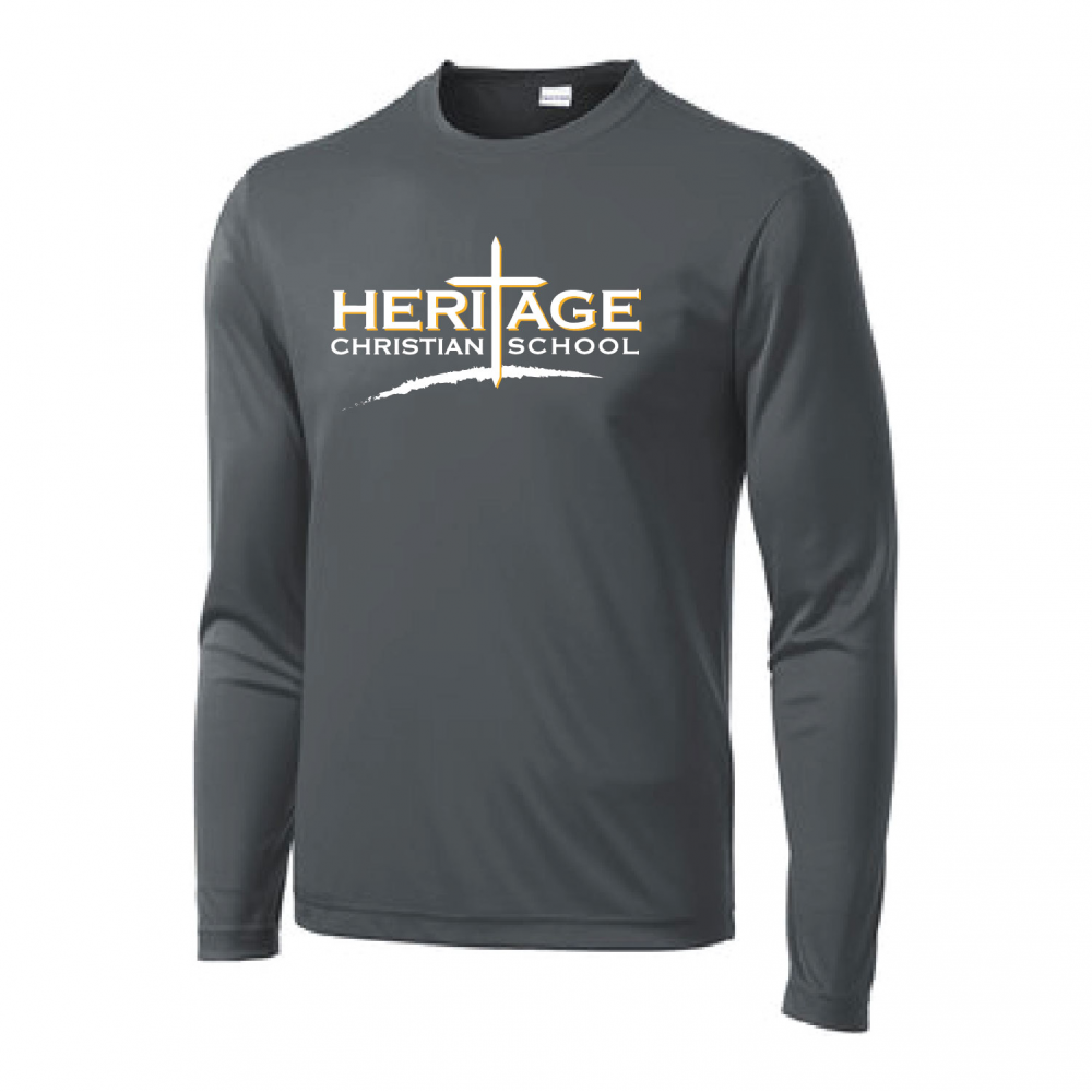 Heritage Christian School Online Store-ST350LS-Iron Grey