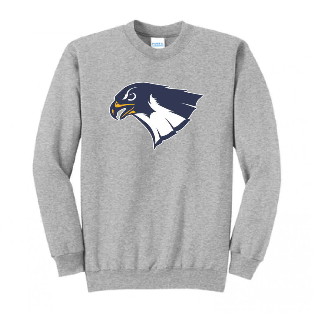 Heritage Christian School Falcon Design-PC78-Athletic Heather