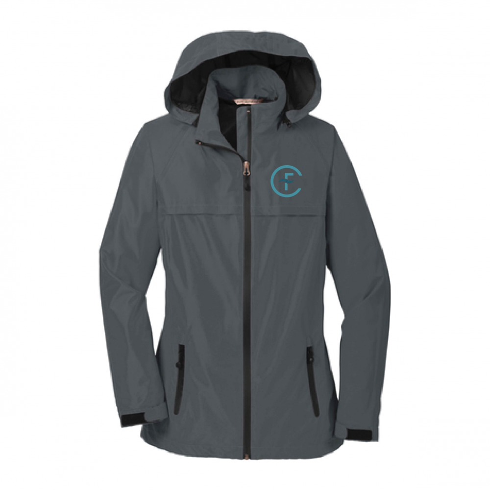 Fruit Cove Baptist Church_Fruit Cove Baptist Church_Waterproof jkt- L333-Dark Grey Heather 