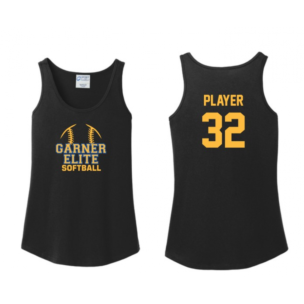 Garner Elite Softball Tees TT BK 3