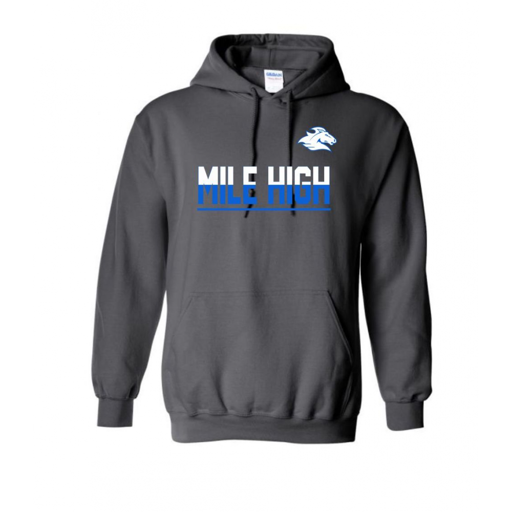 Mile High 2020 2021 Spirit Store MOCKUP - Gildan Hoodie