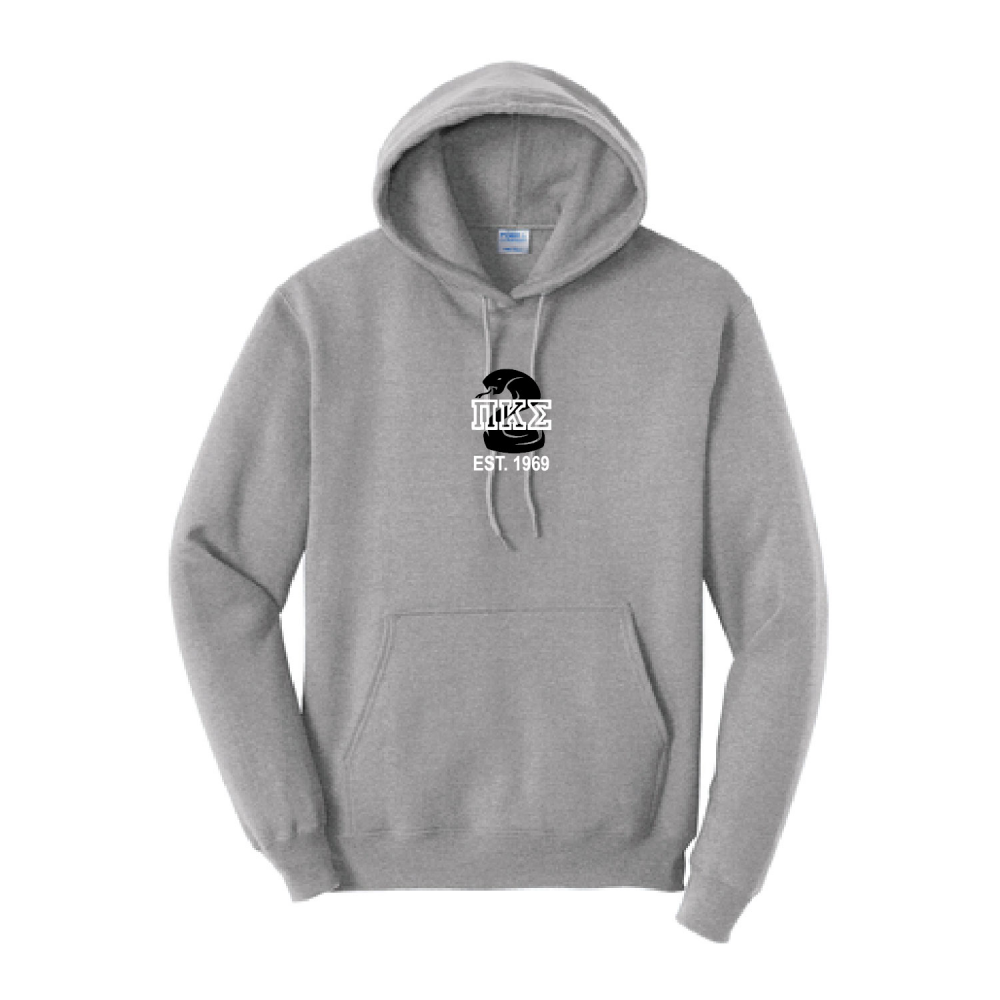 Pi Kappa Sigma Spirit Wear-PC78H-Athletic Grey