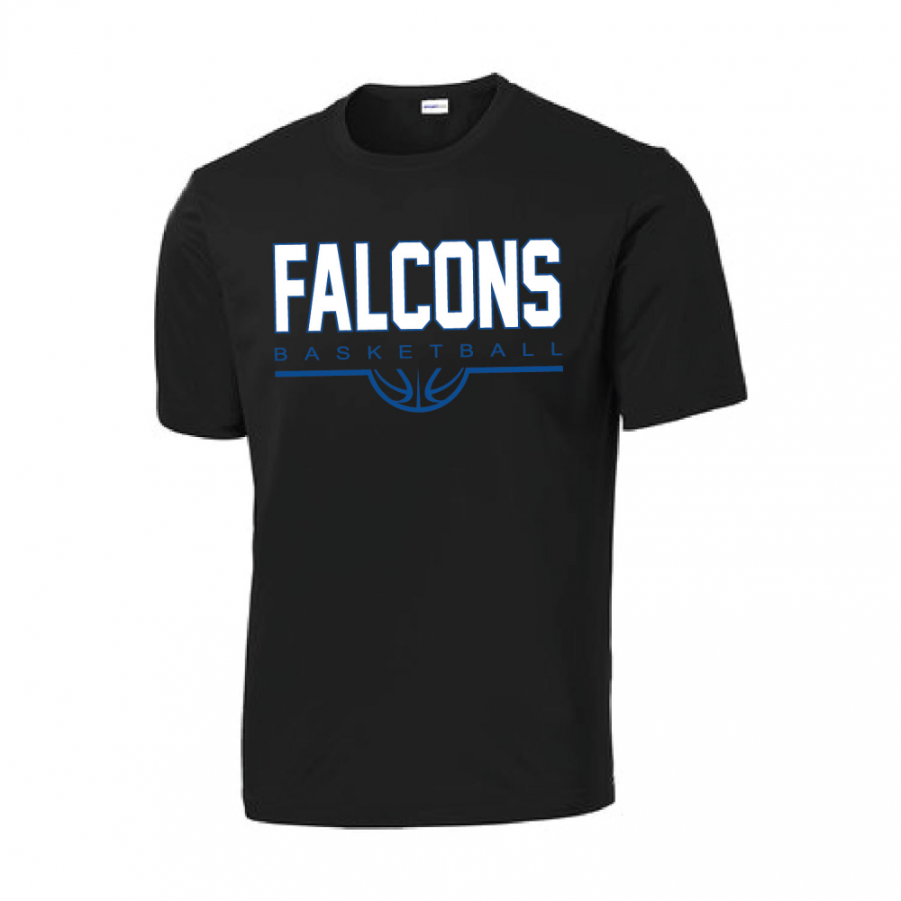 Faulkner Falcons - Basketball Team Store-ST350-Black
