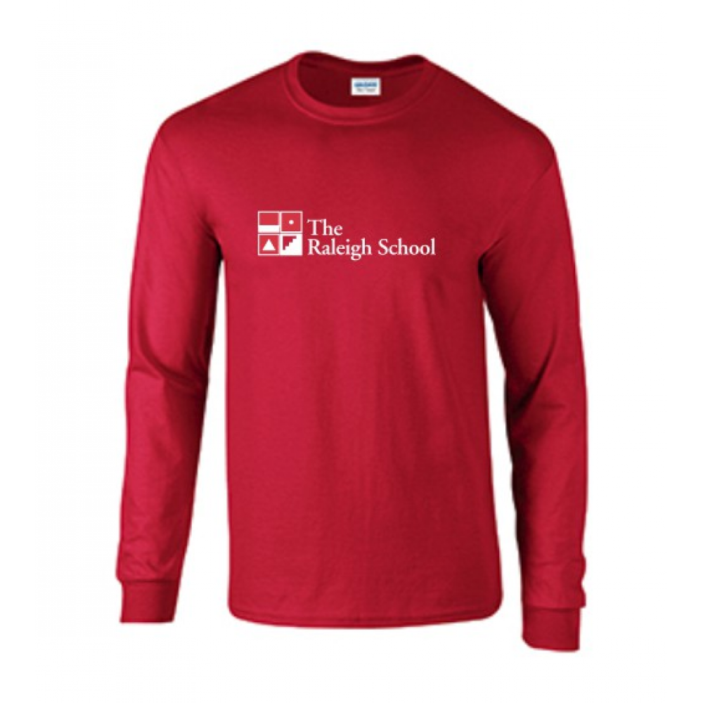 The Raleigh School 2017 LS Class Shirts RED