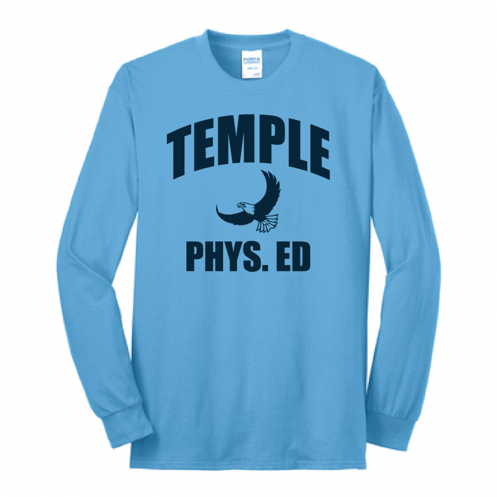 Temple Baptist School-PC55LS-PC54YLS-Aquatic Blue