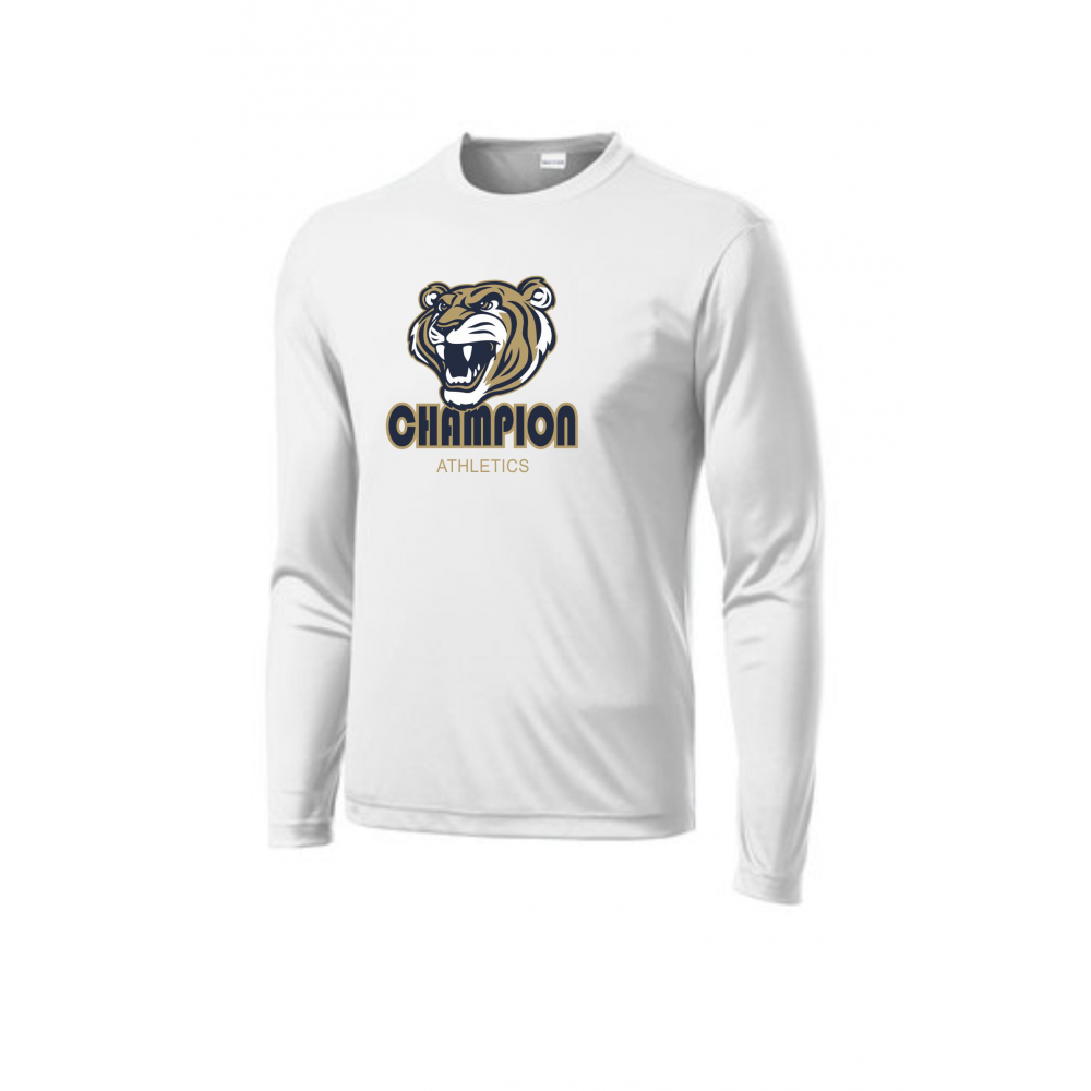 Champion Christian Year Around MOCKUP ST350LS White Tiger Head