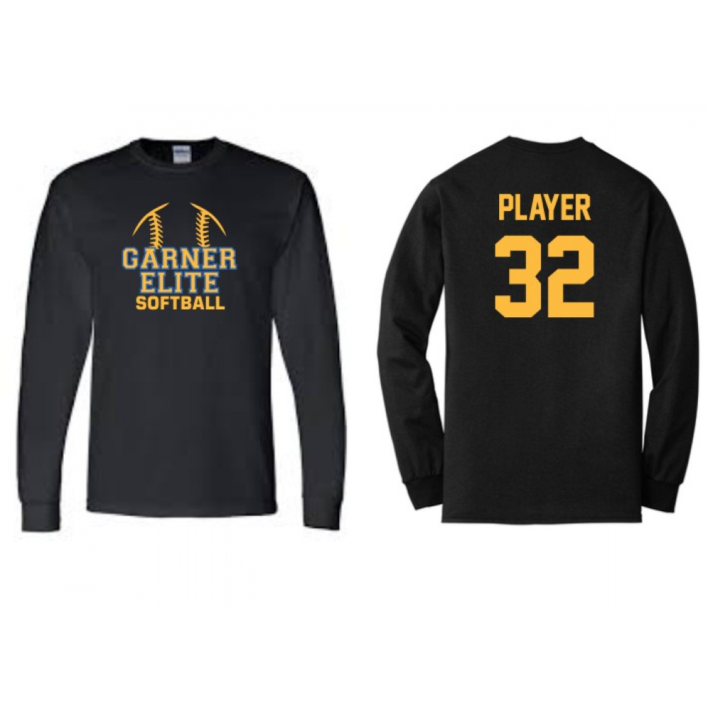 Garner Elite Softball Tees 8400 BK 3