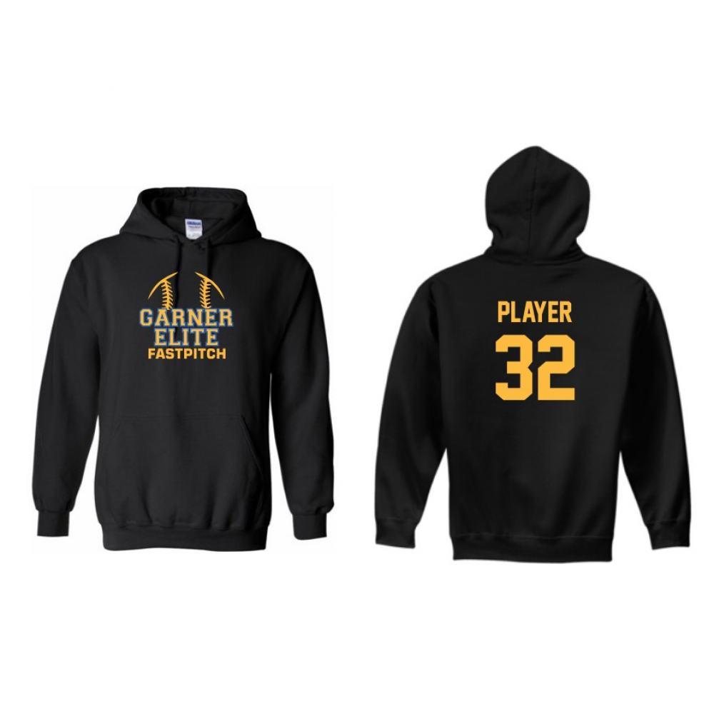 Garner Elite Softball Tees 18500 BK 2