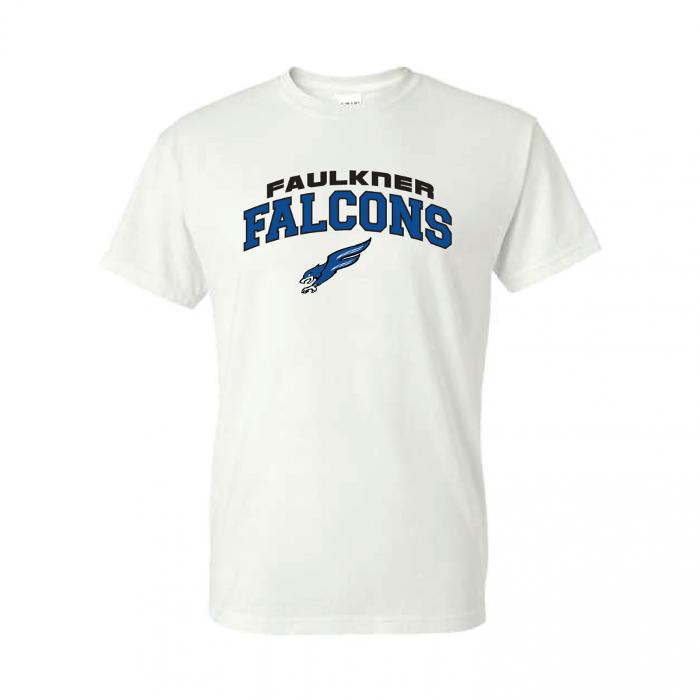 Faulkner Falcons - Basketball Team Store-G8000-White