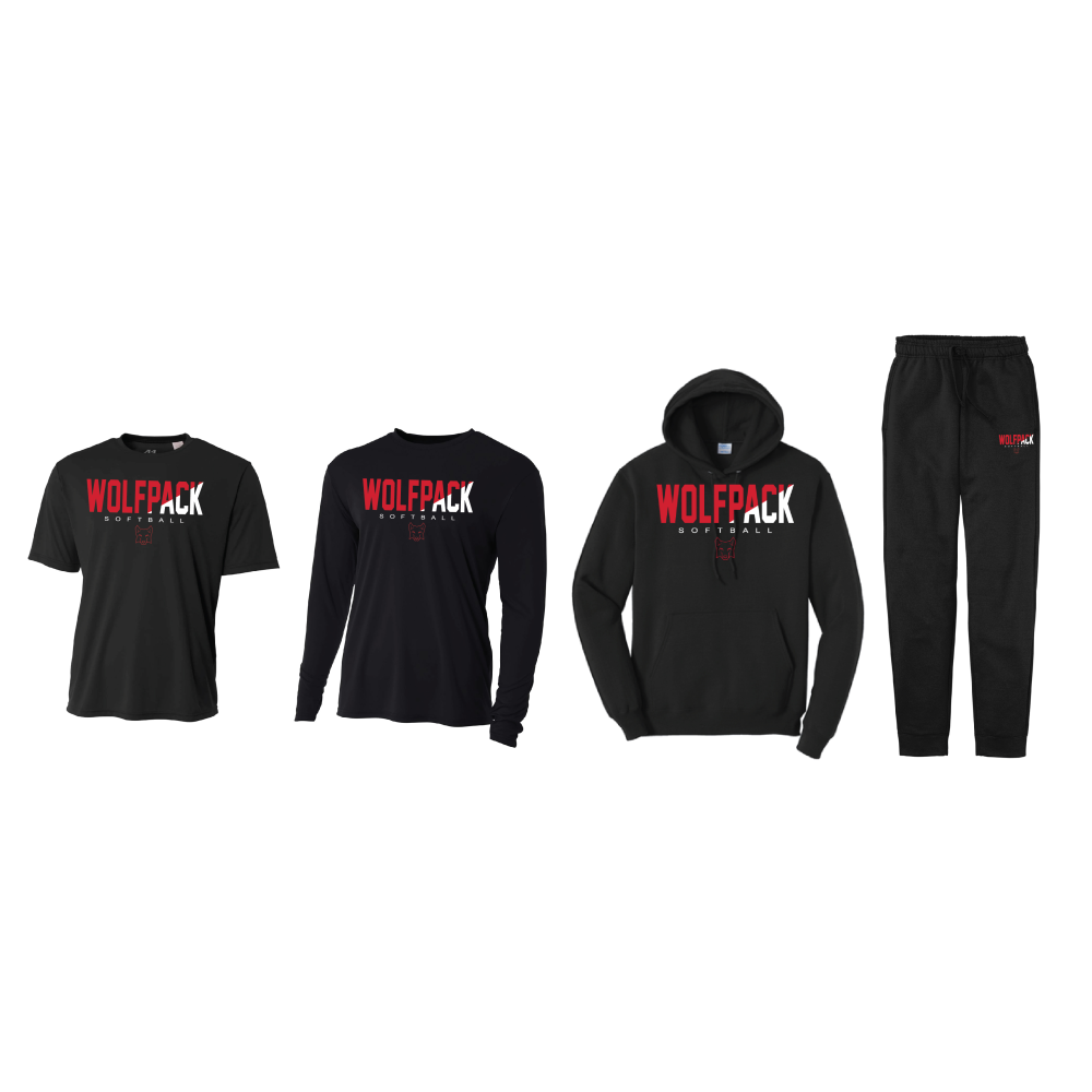 New Wolfpack softball Add-teampack mens and womens