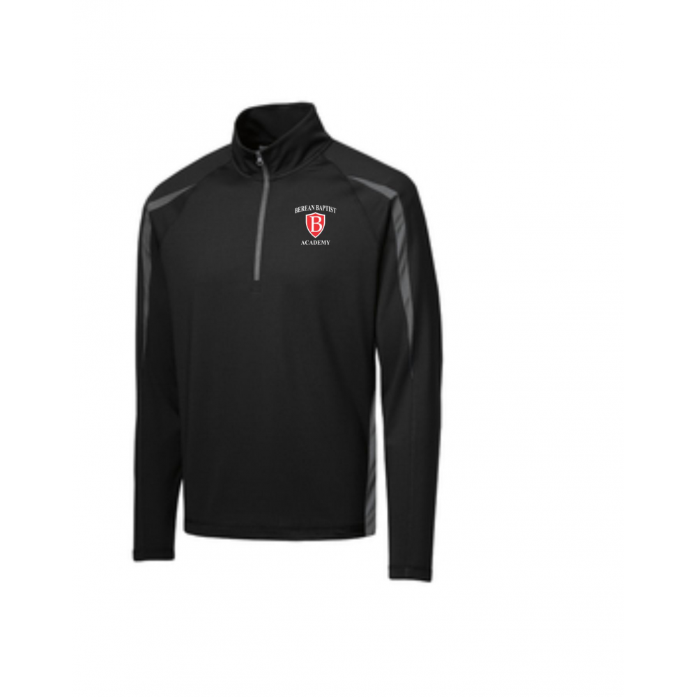 Berean 2020 PE Uniforms MOCKUP ST851 Black-Charcoal Grey