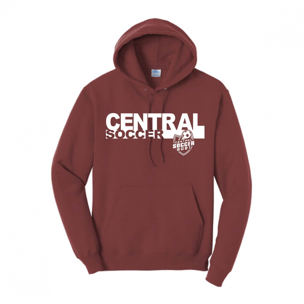 Central HS Soccer Team Store-PC78H-Maroon
