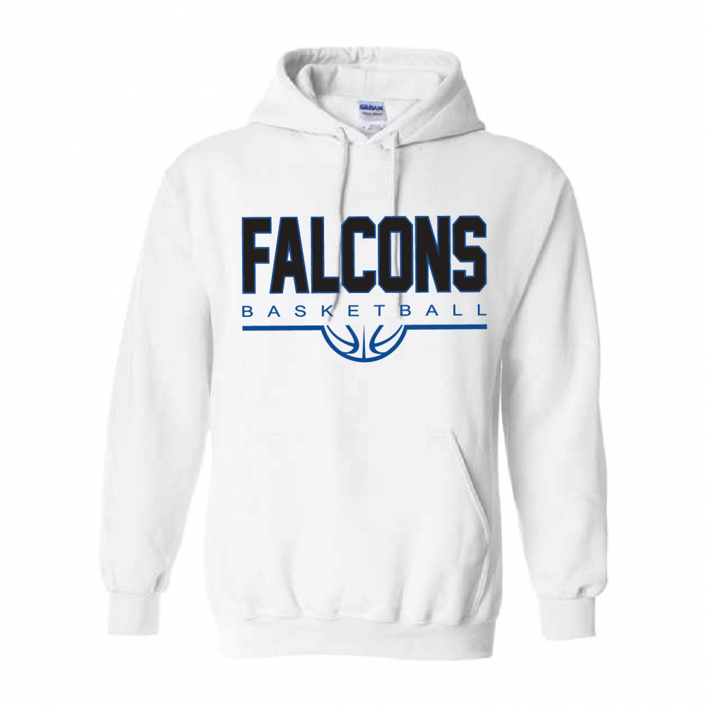 Faulkner Falcons - Basketball Team Store-G18500-White