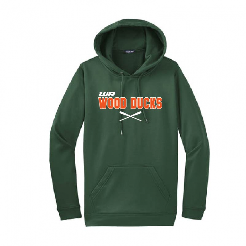 SPORT-TEK Sport-Wick Fleece Hooded Pullover.